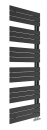 Evenes towel radiator Alba 1730 x 600 mm, colour black...