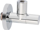 Design angle valve DN15 (1/2") Colour: chrome-plated Ø10mm NEW