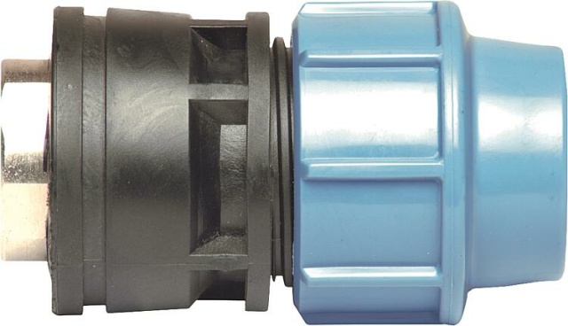 Unidelta connection fitting with female thread brass 63mm x 2"" NEW