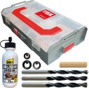 Tox L-BOXX Mini Wood dowel range 207 pieces NEW