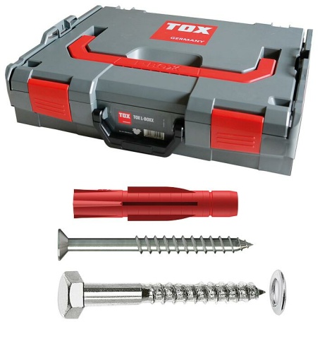 Tox L-BOXX 102, Allzweckdübel Allround Tri+S 920 teilig NEU