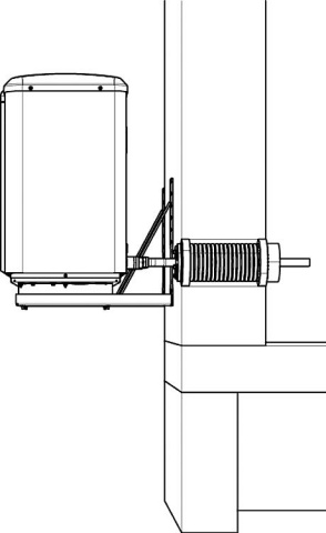 Wolf WP-Anschlussset Wanddurchführung, passend für CHA 16/20, 2075475 NEU