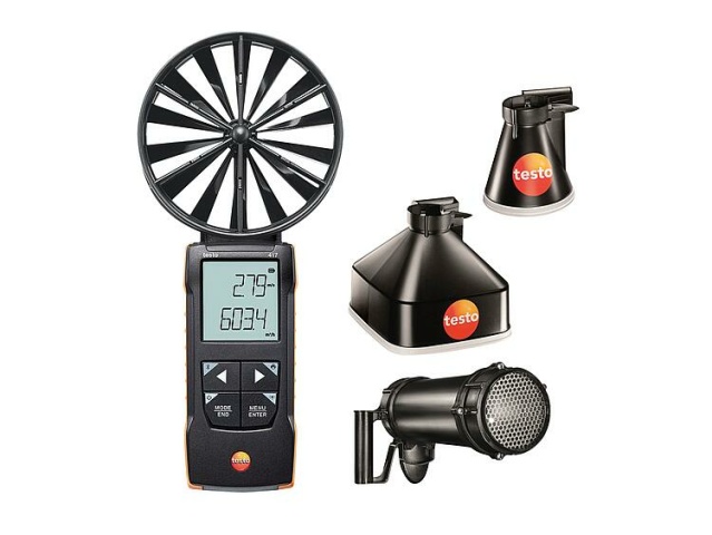Testo Flügelradanemometer 417 Set2, 0563 2417 NEU