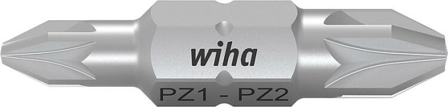 Wiha Doppelbit Pozidriv PZ1 / PZ2 VPE = 10 Stück NEU