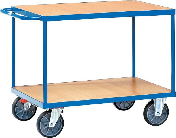 Fetra heavy-duty table trolley fetra® 2402 loading area 1000x700mm NEW
