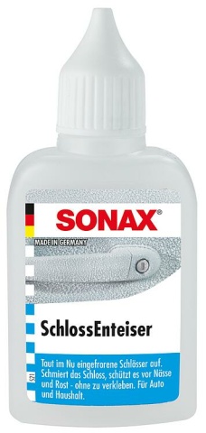 Sonax Lock Deicer 50ml dosing bottle NEW