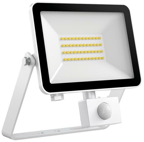 Foco LED Dotlux FLOORslim-sensor, 30W 3000K blanco con detector de movimiento PIR NUEVO
