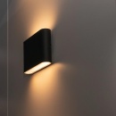 Dotlux Lampa ścienna FLASK 6W 3000K, czarna NOWOŚĆ