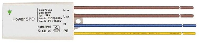 Protection contre les surtensions Dotlux avec LED de contrôle 10kV NOUVEAU