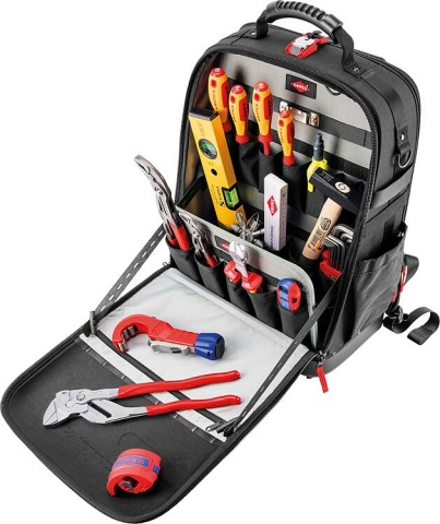 Knipex Werkzeugrucksack KNIPEX® Modular X18, 17-teilig, Sanitär NEU