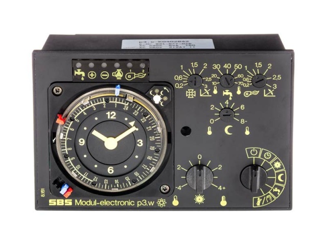 SBS Modul p3.w K0402842 831677137 mit Analoguhr