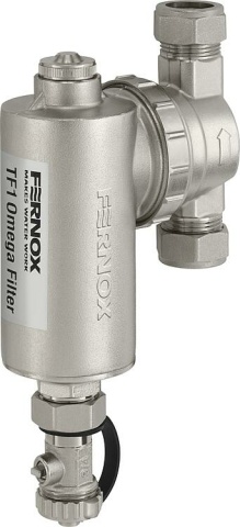 Fernox Magnetite and Sludge Separator TF-1 Omega, 22 mm clamp connection NEW