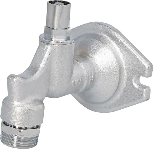 Aalberts Fertigbauset SEPP Eis, Messing verchromt, mit Steckschlüssel DN15(1/2"") NEU