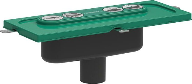 Hansgrohe uBox universal corps de base pour caniveau de douche, installation verticale NOUVEAUX