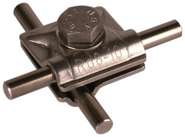 DEHN MV abrazadera Rd 8-10mm NIRO 390559 NUEVO