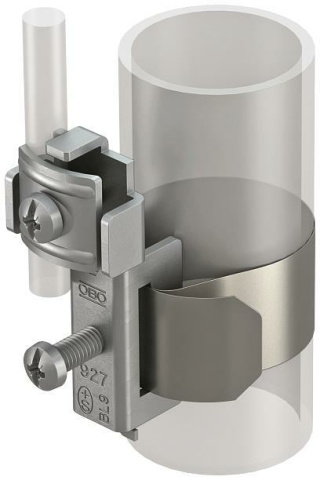 OBO 927 1 Banding clamp 3/8-1 1/2 A2 1.4301 5057515 NEW