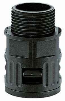 FLEXA quick connector RQG-M AD21.2 plastic black M 25 x 1.5 NEW