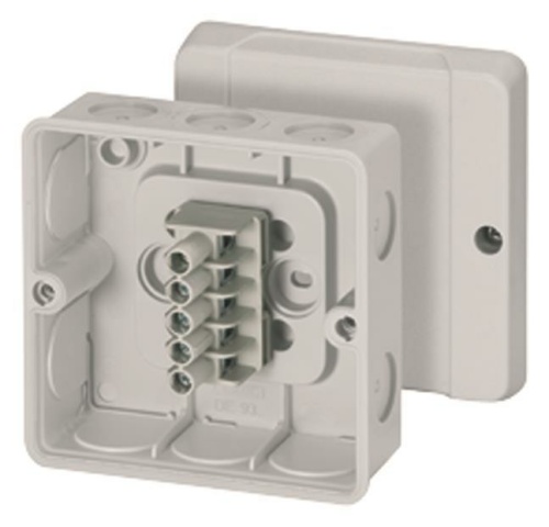 Hensel junction box 5POL. Terminal DE9345 4qmm with elast. Sealing diaphragms NEW