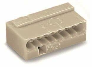 WAGO Micro Terminal 243-308 8POL light grey NEW