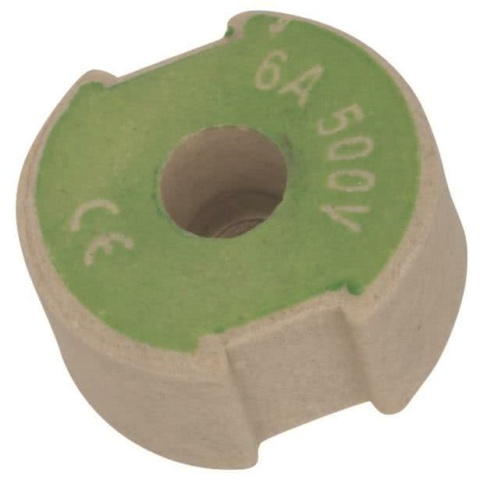 Mersen 01657.006000 DII 6A inserto de racor en D verde NUEVO