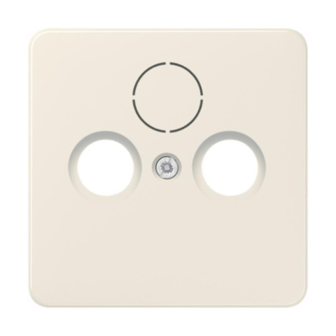 Jung ST copertura coassiale 561SAT 3LOCH bianco NUOVO