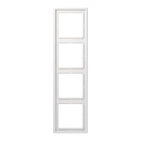 Jung frame 4-gang LS984WW alpine white NEW