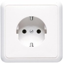 Jung Schuko-Steckd. Voll 5520WW alpinweiss NEU