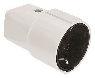 Bachmann Złącze Schuko centralne 912.270 białe NOWOŚĆ