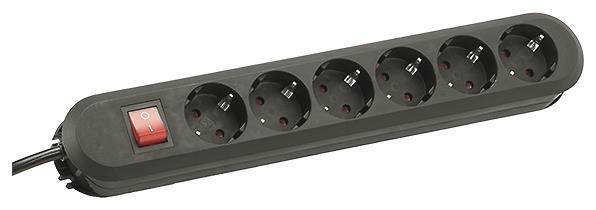 Bachmann table socket 381.150K 6xSchuko sw 1xswitch power 1.5m Schuko NEW