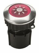 Pulsador timbre Grothe con iluminación 63022 Protact 101 LED rojo/aluminio NUEVO