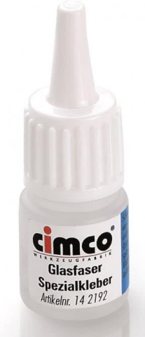 Cimco Glass Fibre Special Adhesive 3g 142192 NEW
