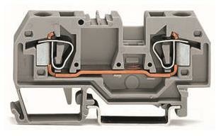 WAGO Feed-through terminal 282-901 grey, 6.0qmm, 2-WIRE NEW