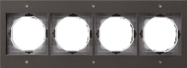 GIRA frame 4f antracyt 021467 TX44 (WG UP) NOWOŚĆ