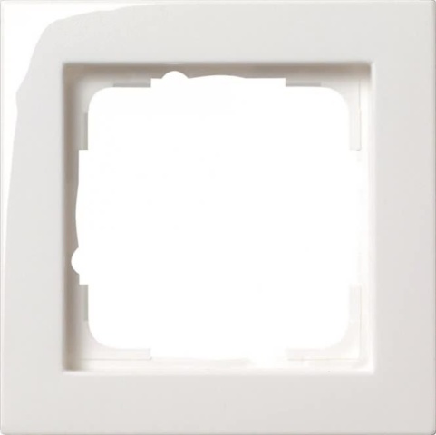 GIRA frame 1f pure white E2 021129 NOWOŚĆ