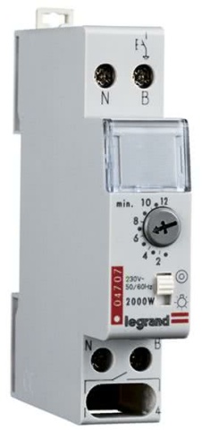 Legrand TLZ REX 800 PLUS 04707 05 0-12MIN. Elektr. verzög. NEU