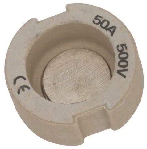 Mersen 01658.050000 DIII 50A E211512M weiss D-Schraub-Passeinsatz NEU