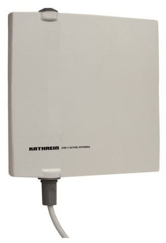 Kathrein aktive DVB-T2-Antenne außen BZD 40 DAB+, ohne Netzteil, inkl. 10m Kabel NEU