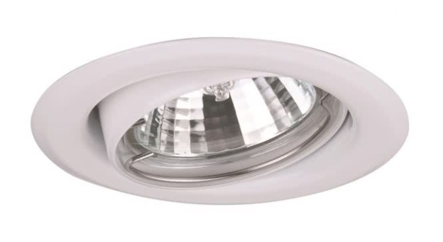 Brumberg NV-Einbaustrahler weiß 01-71010 GU5,3 50W DA68 Eisen schwenkbar NEU