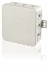 f-tronic FR-Abzweigkasten IP54 E125 75x75x40mm grau NEU