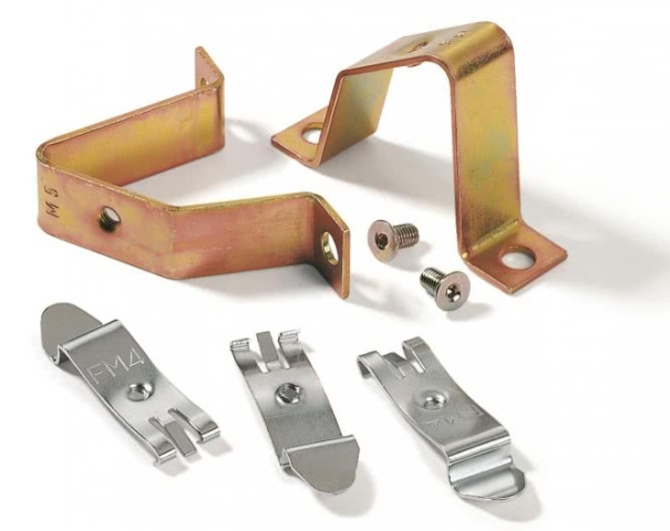 Hellermann HB5-ST-ML Delta Haltebügel weiß chrom 181-47501 NEU