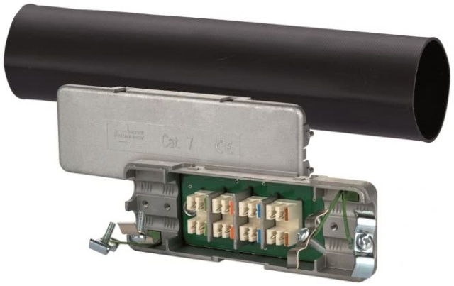 Metz conector de cable Cat7 130863-01-E IP67 NUEVO