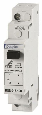 Doepke Ausschalter RSS 016-100 Steuerschalter 16A 1-polig NEU