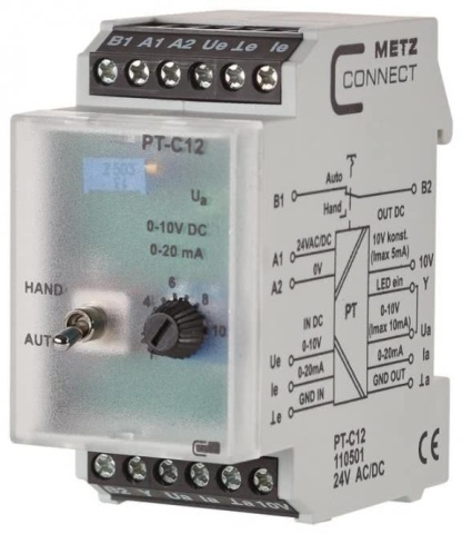 Metz Potentialtrenner PT-C12 24VAC/DC PT-C12 24VAC/DC NEU