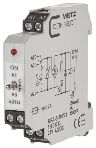 BTR KRA-S-M6/21 KRA-S-M6/21 24VAC/DC 1WE 24VAC/DC 1WE 11061213 NEU