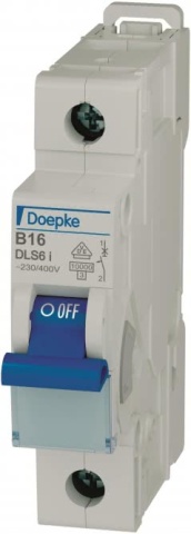 Doepke Automat B 6A DLS 6I B6-1 ** 10kA 1-polig NEU