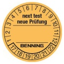 Benning Prüfplaketten "Neue Prüfung"...