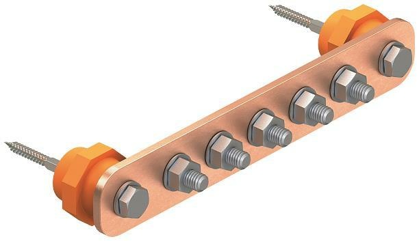 OBO 1802 12 CU Binario di collegamento equipotenziale 5015844 NUOVO