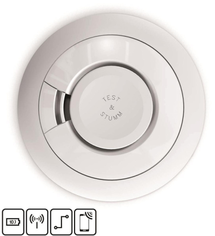 EI Rauchwarnmelder Profi-Serie Ei650iC Funkvernetz. u. Drahtvernetz., AudioLINK NEU