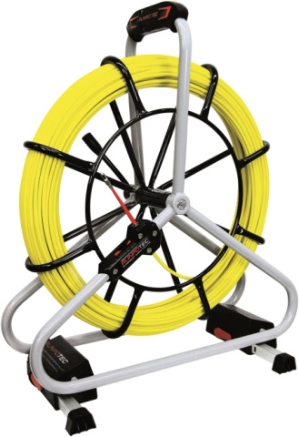 Runpotec Glasfaserstab D6mm Profi-Set 10065 80m D40-100mm inkl. Haspel NEU