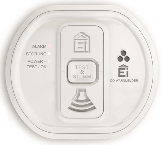 EI Kohlenmonoxidwarnmelder Ei208iW Optional funkvernetzbar, AudioLINK NEU